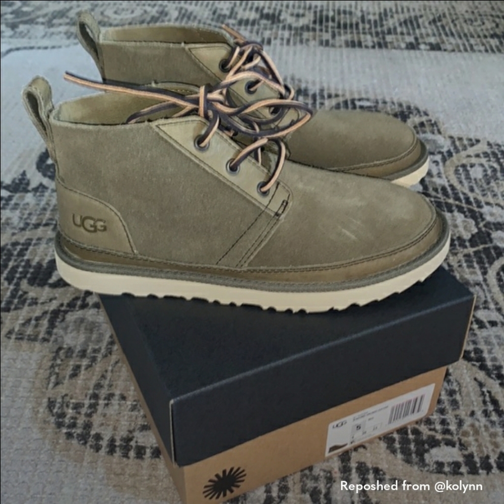 UGG NEUMEL UNLINED LEATHER CHUKAS